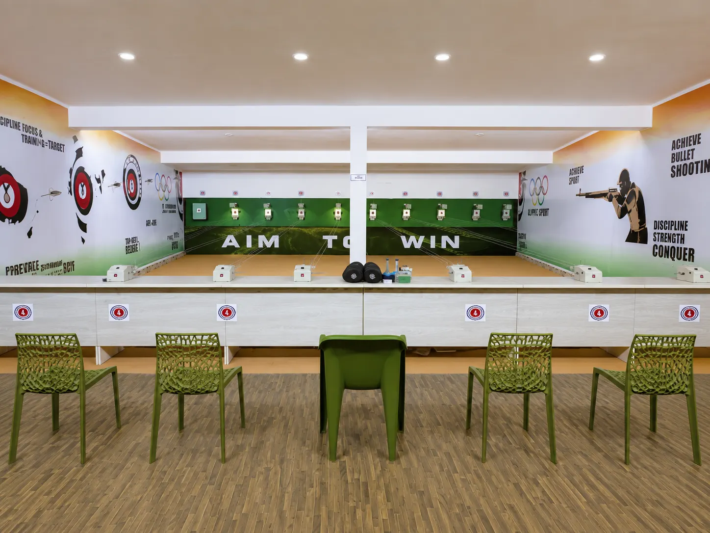 8-lane indoor 10m shooting range